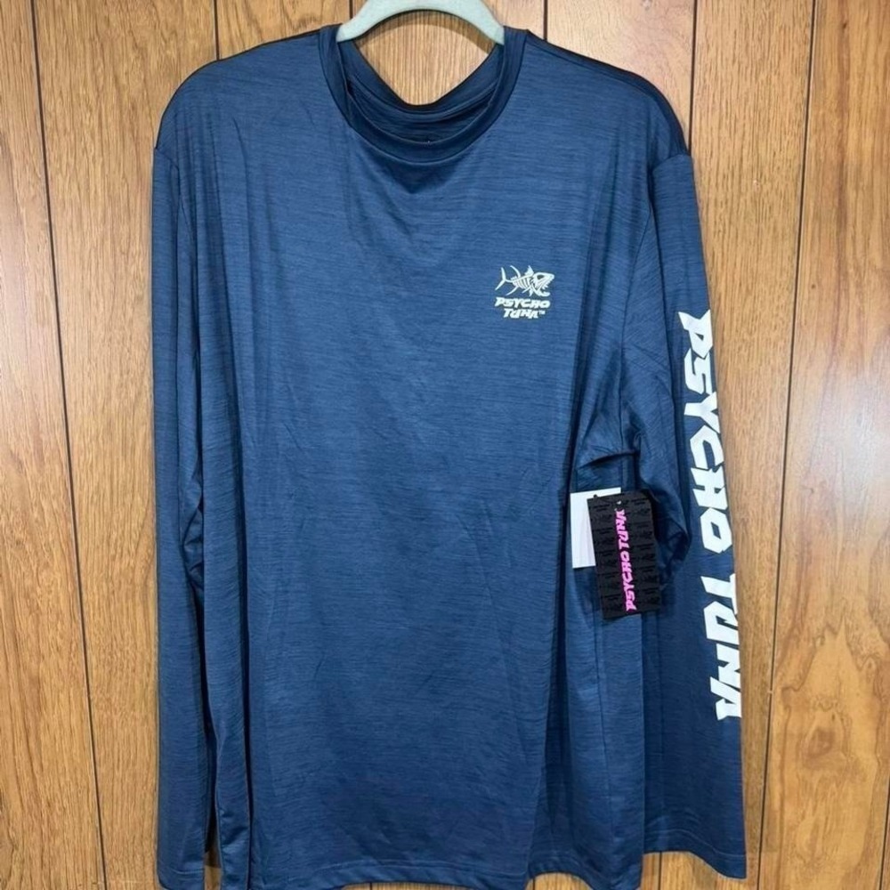 Psycho Tuna long sleeve thin active wear shirt NWT Size XL